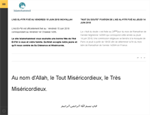 Tablet Screenshot of islamohammed.com